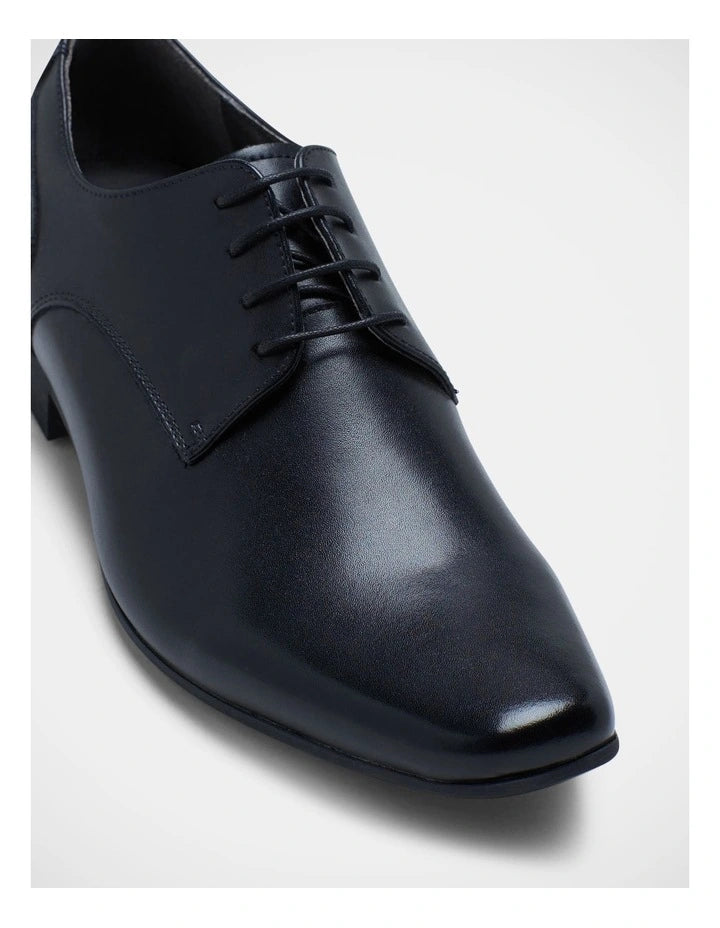 Julius Marlow Grand Plain Derby Lace Up Formal Dress Shoe in Black