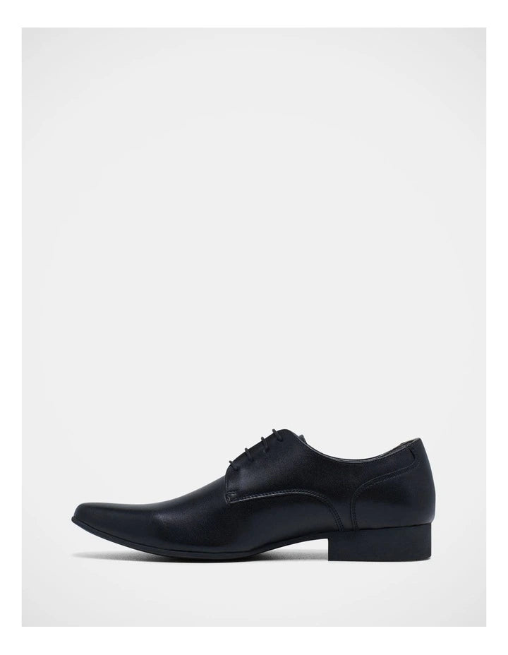 Julius Marlow Grand Plain Derby Lace Up Formal Dress Shoe in Black