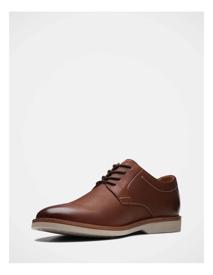 Clarks Atticus Ltlace Dress Shoe in Dark Brown