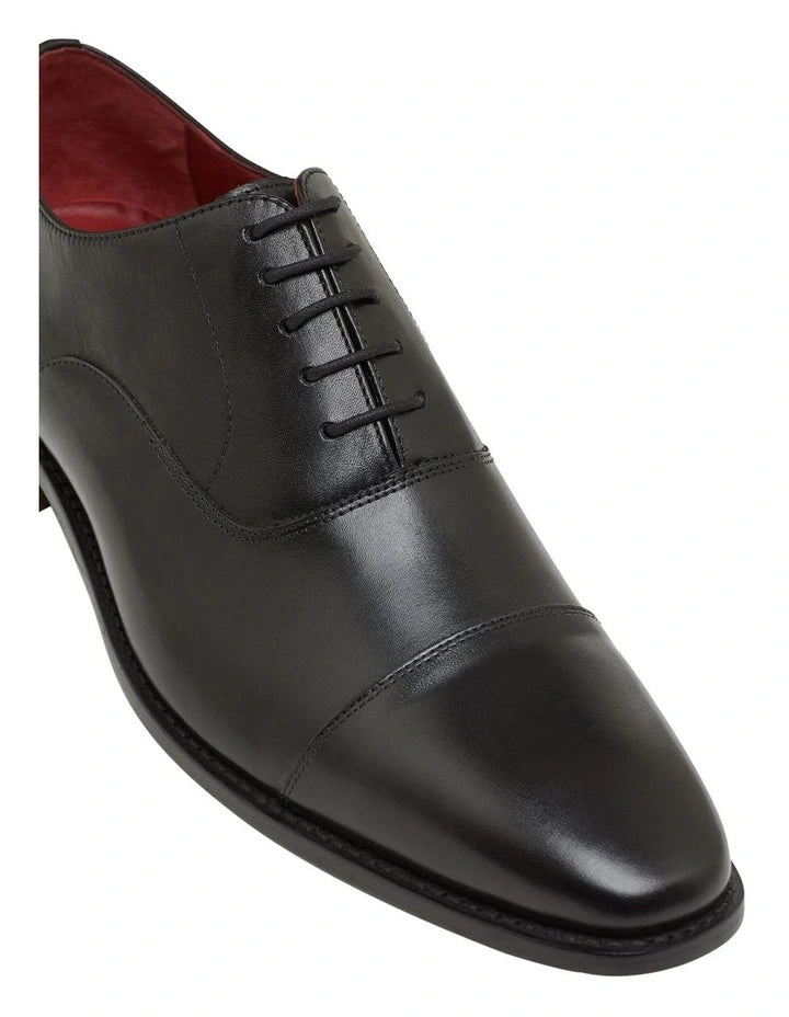 Oxford Christopher Black Goodyear Welted Shoes