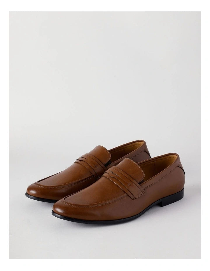 Blaq Livorno Loafer in Tan