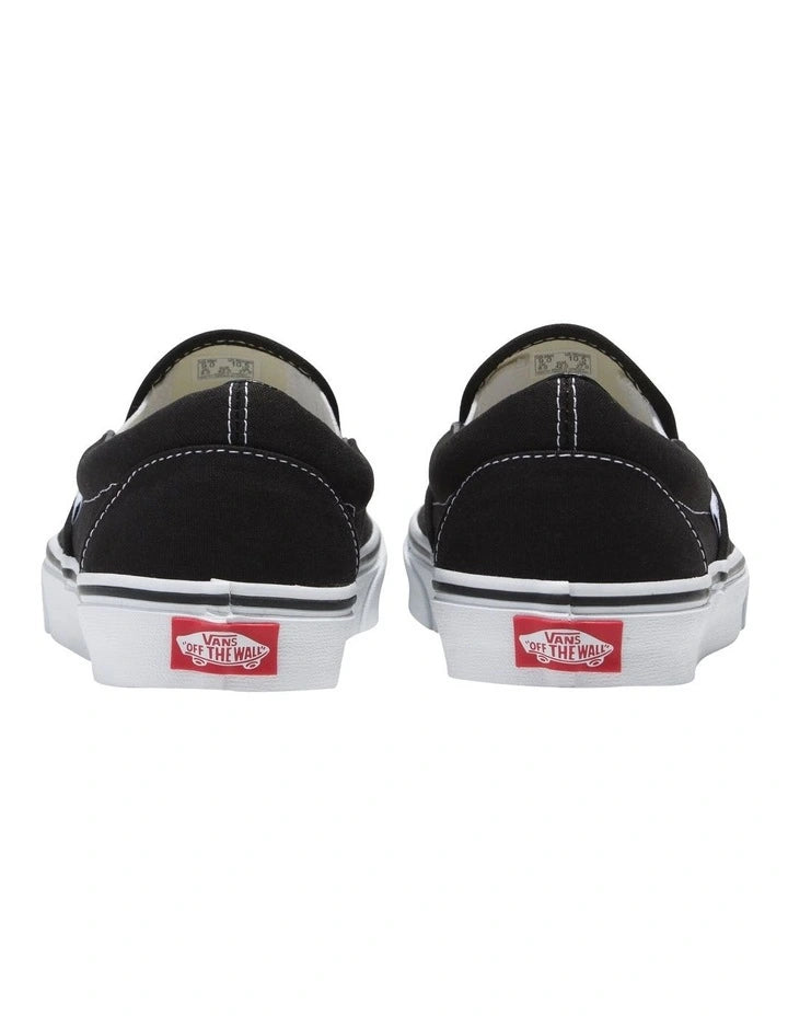 Vans Classic Slip-On Sneaker in Black