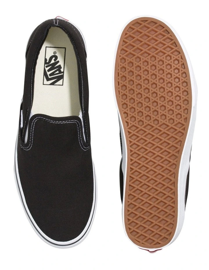Vans Classic Slip-On Sneaker in Black