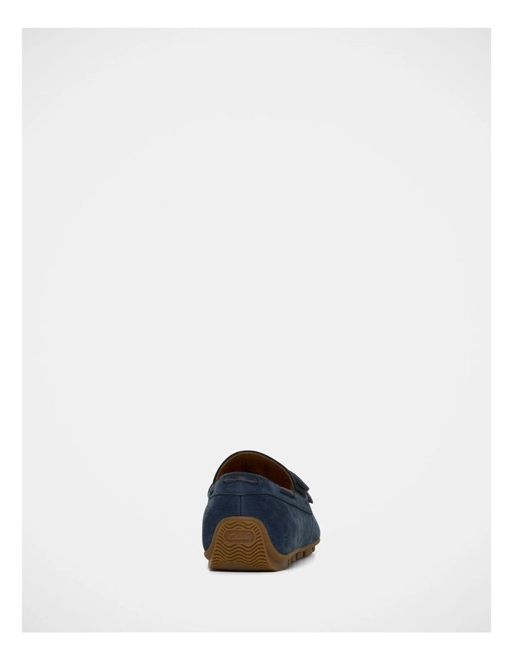 Clarks Somoc Boat Shoes in Navy