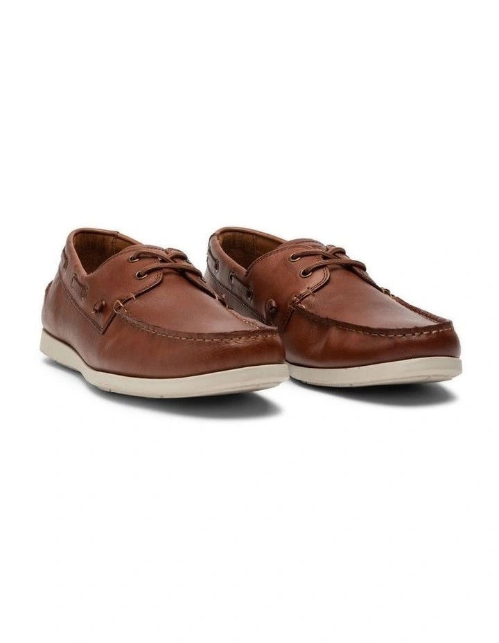 Rodd & Gunn Gordons Bay Boat Shoe in Cognac