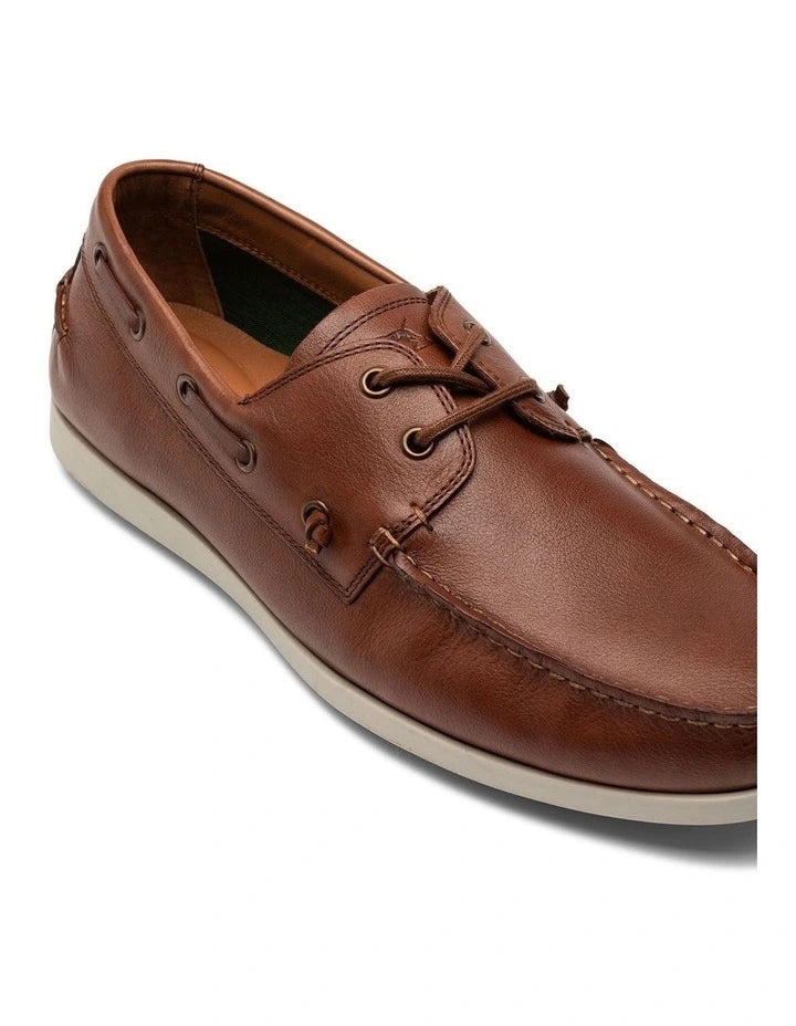 Rodd & Gunn Gordons Bay Boat Shoe in Cognac