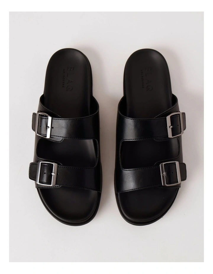 Blaq Segovia Slide in Black