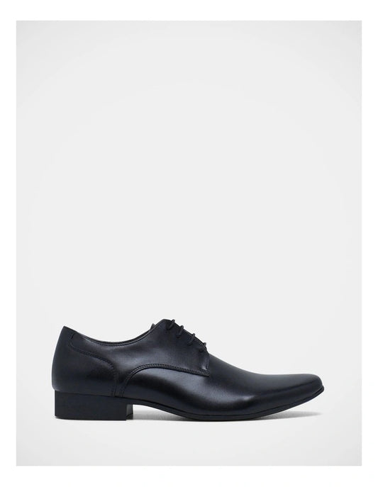 Julius Marlow Grand Plain Derby Lace Up Formal Dress Shoe in Black
