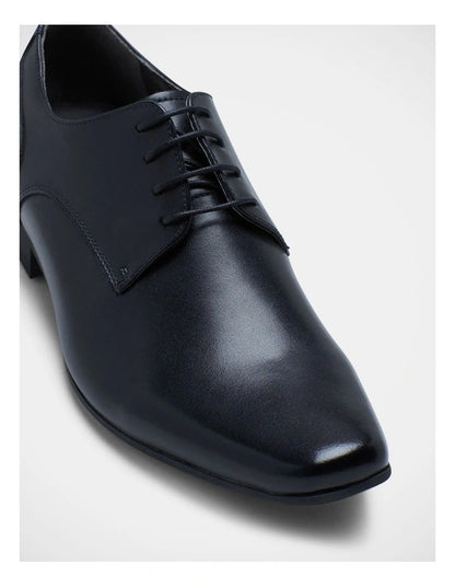 Julius Marlow Grand Plain Derby Lace Up Formal Dress Shoe in Black