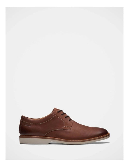 Clarks Atticus Ltlace Dress Shoe in Dark Brown