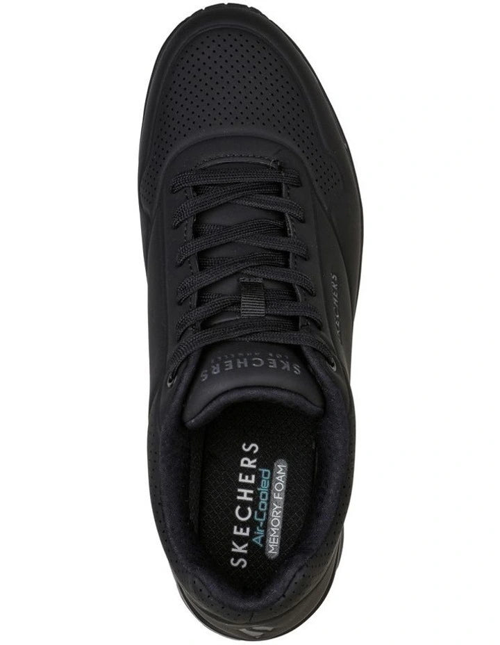 Skechers Uno Stand On Air Sneakers in Black