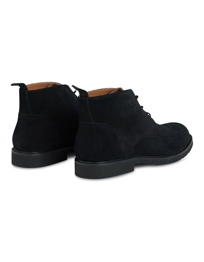 Johnny Bigg Jed Suede Desert Boot in Black