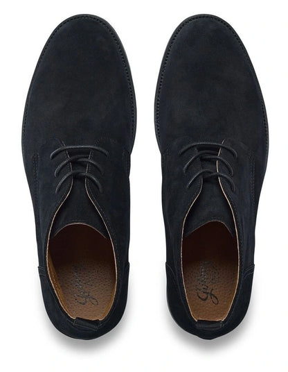 Johnny Bigg Jed Suede Desert Boot in Black