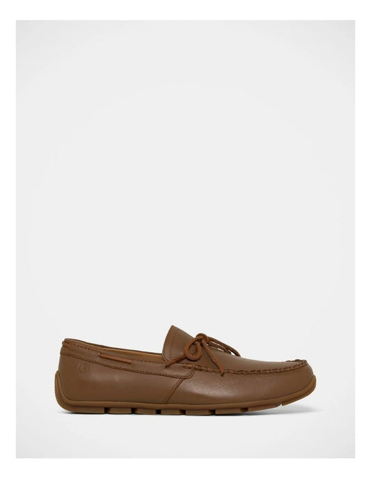 Clarks Somoc Boat Shoes in Dark Brown