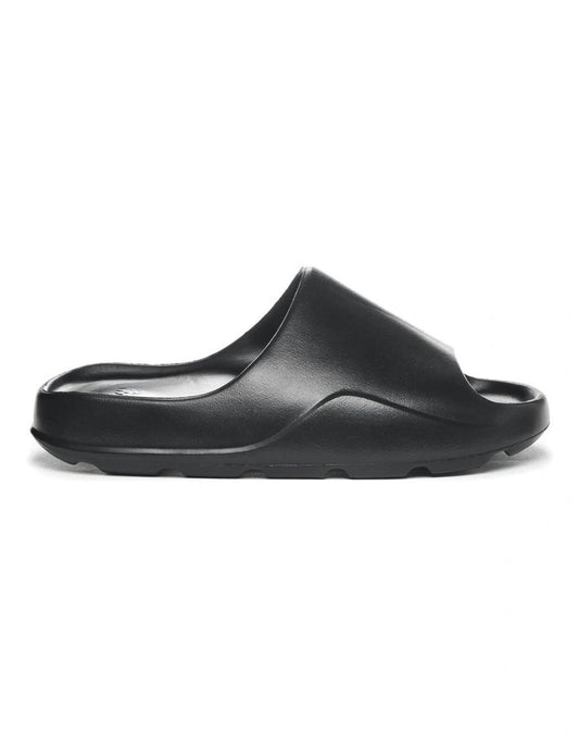 Kappa Authentic Plume Slides in Black