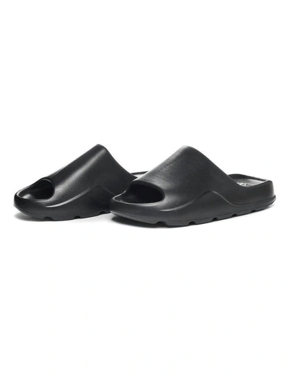 Kappa Authentic Plume Slides in Black