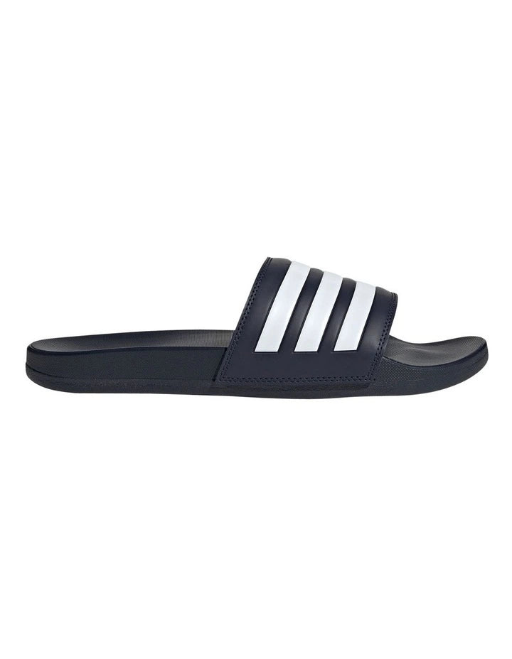 Adidas Adilette Comfort Slides in Blue